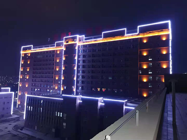 定西市人民医院楼宇亮化照明工程