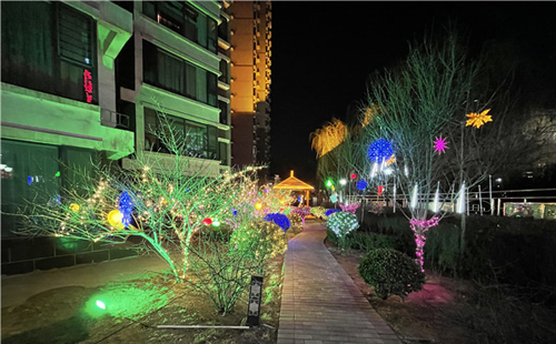 省中医院春节亮化