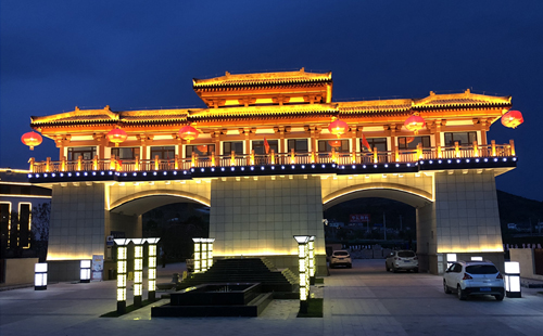 天水麦积天颐园综合养老示范基地建设项目一期夜景亮化工程