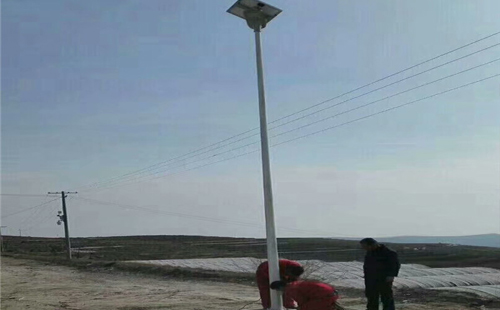 定西市太阳能路灯安装