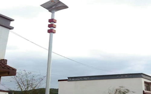 定西市临洮县太阳能路灯安装